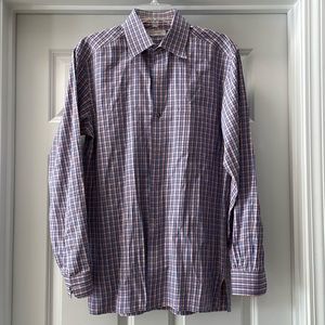 Ermenegildo‎ Zegna long sleeve button down shirt size large